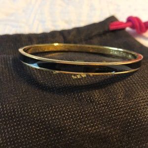 Kate Spade Black Bangle